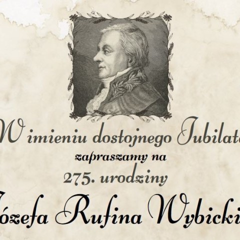 Powiększ obraz: Józef Wybickie - plakat na urodziny